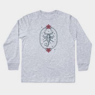 Flower Sting Kids Long Sleeve T-Shirt